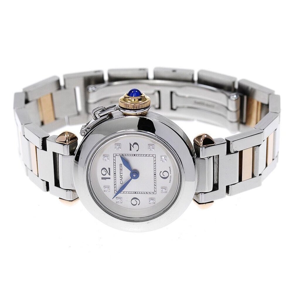 CARTIER Mispacha WJ124020 8P diamond Silver Dial Quartz Ladies Watch_840283 - Picture 2 of 6